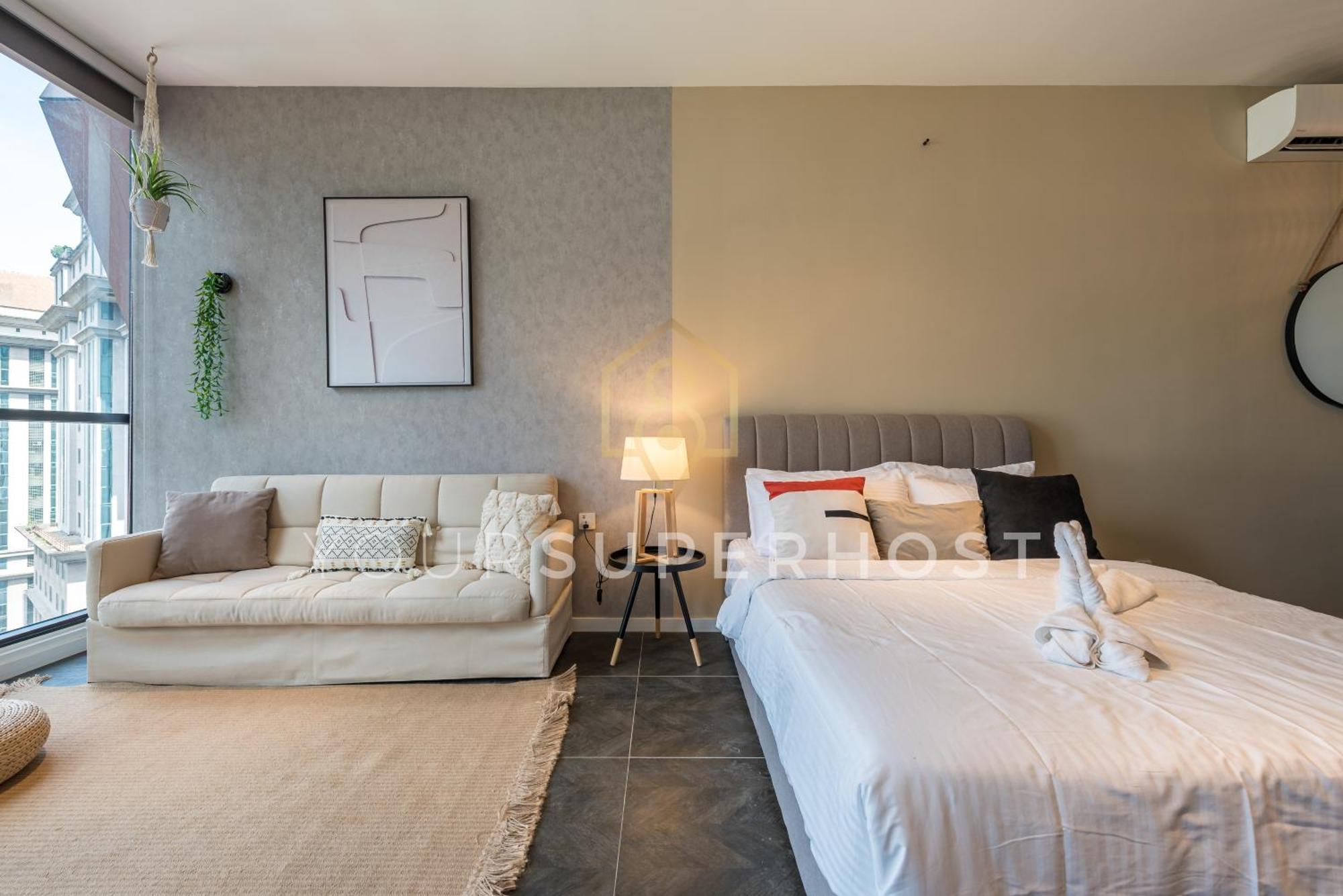 Scarletz Suites Near Klcc By Yoursuperhost กัวลาลัมเปอร์ ห้อง รูปภาพ