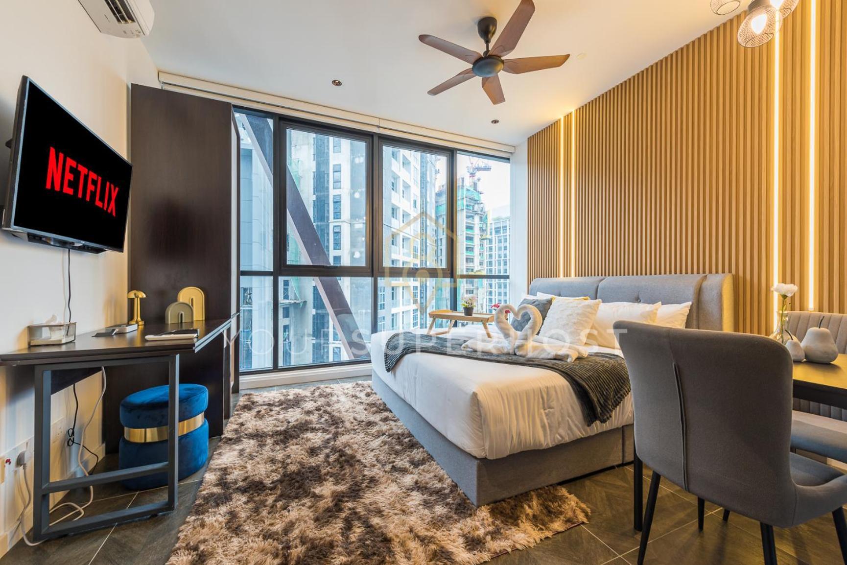Scarletz Suites Near Klcc By Yoursuperhost กัวลาลัมเปอร์ ห้อง รูปภาพ