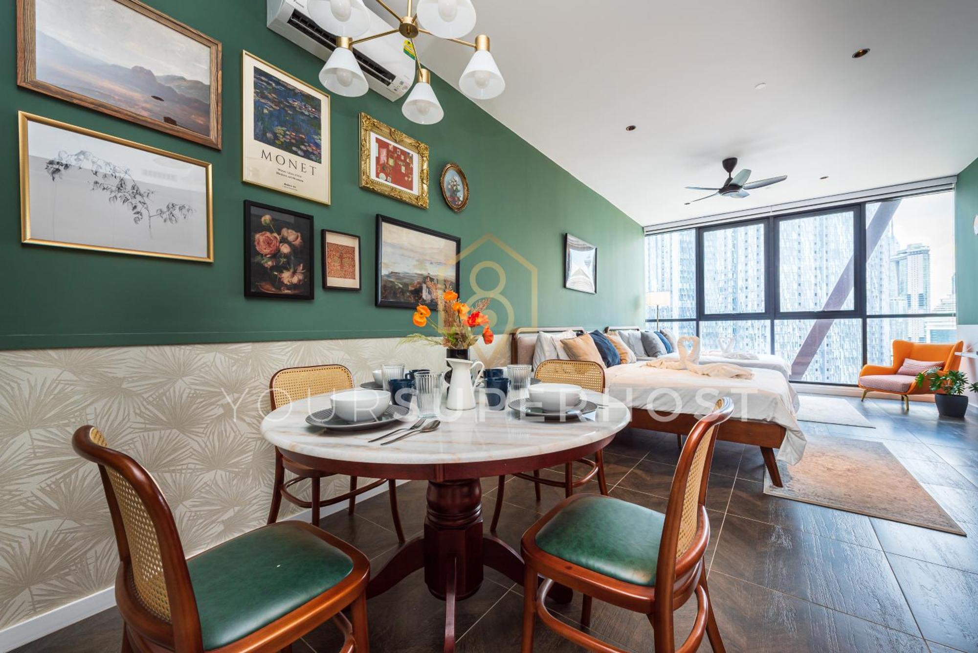 Scarletz Suites Near Klcc By Yoursuperhost กัวลาลัมเปอร์ ห้อง รูปภาพ