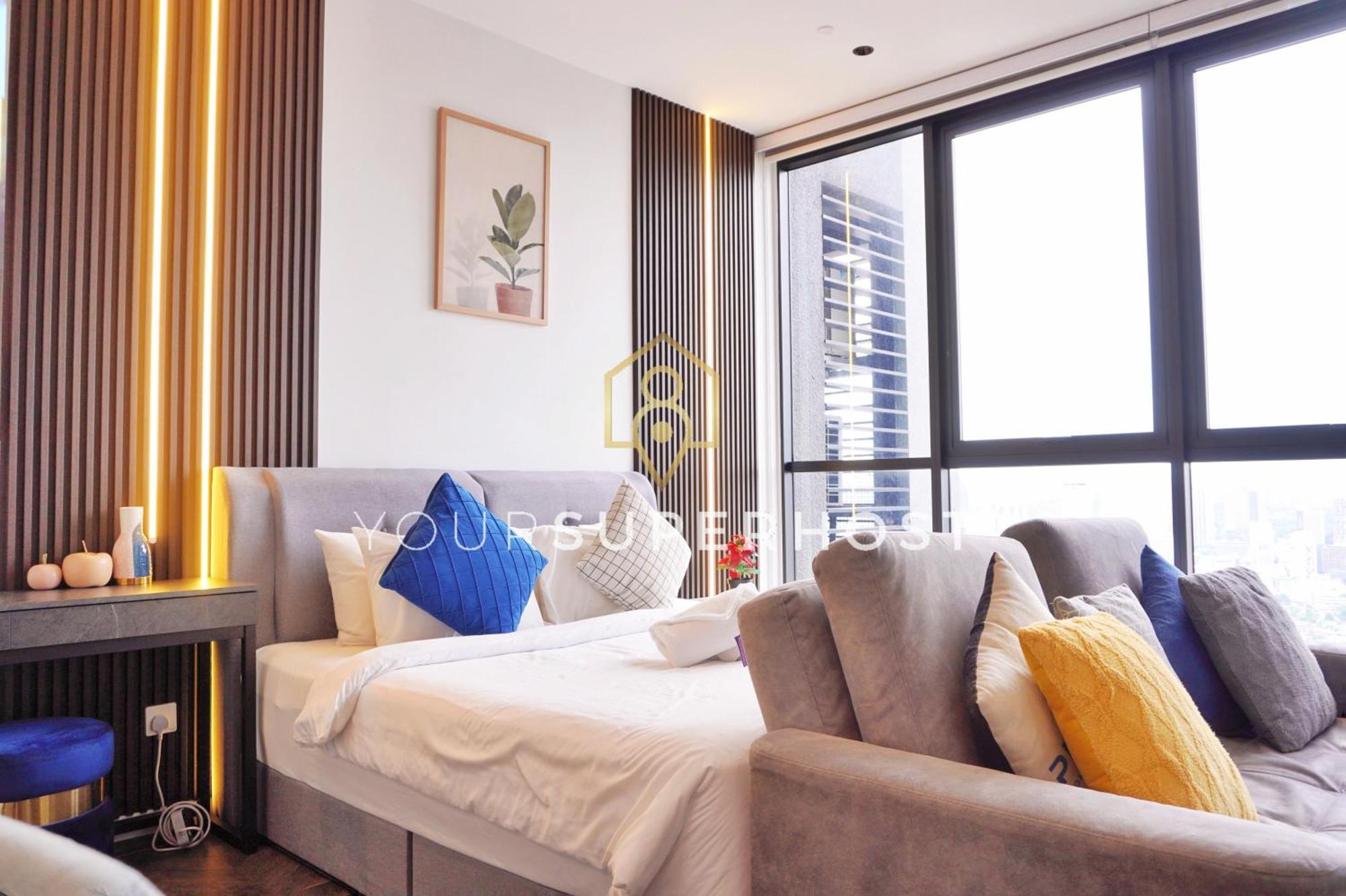 Scarletz Suites Near Klcc By Yoursuperhost กัวลาลัมเปอร์ ห้อง รูปภาพ