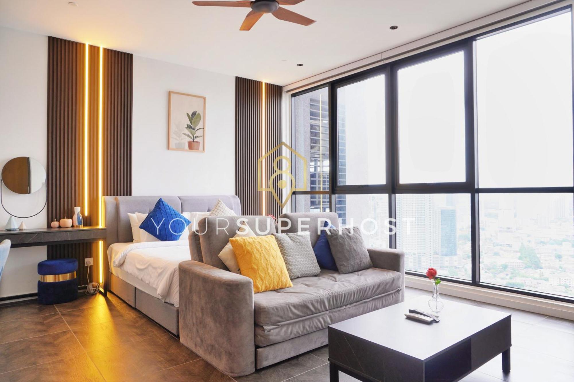 Scarletz Suites Near Klcc By Yoursuperhost กัวลาลัมเปอร์ ห้อง รูปภาพ