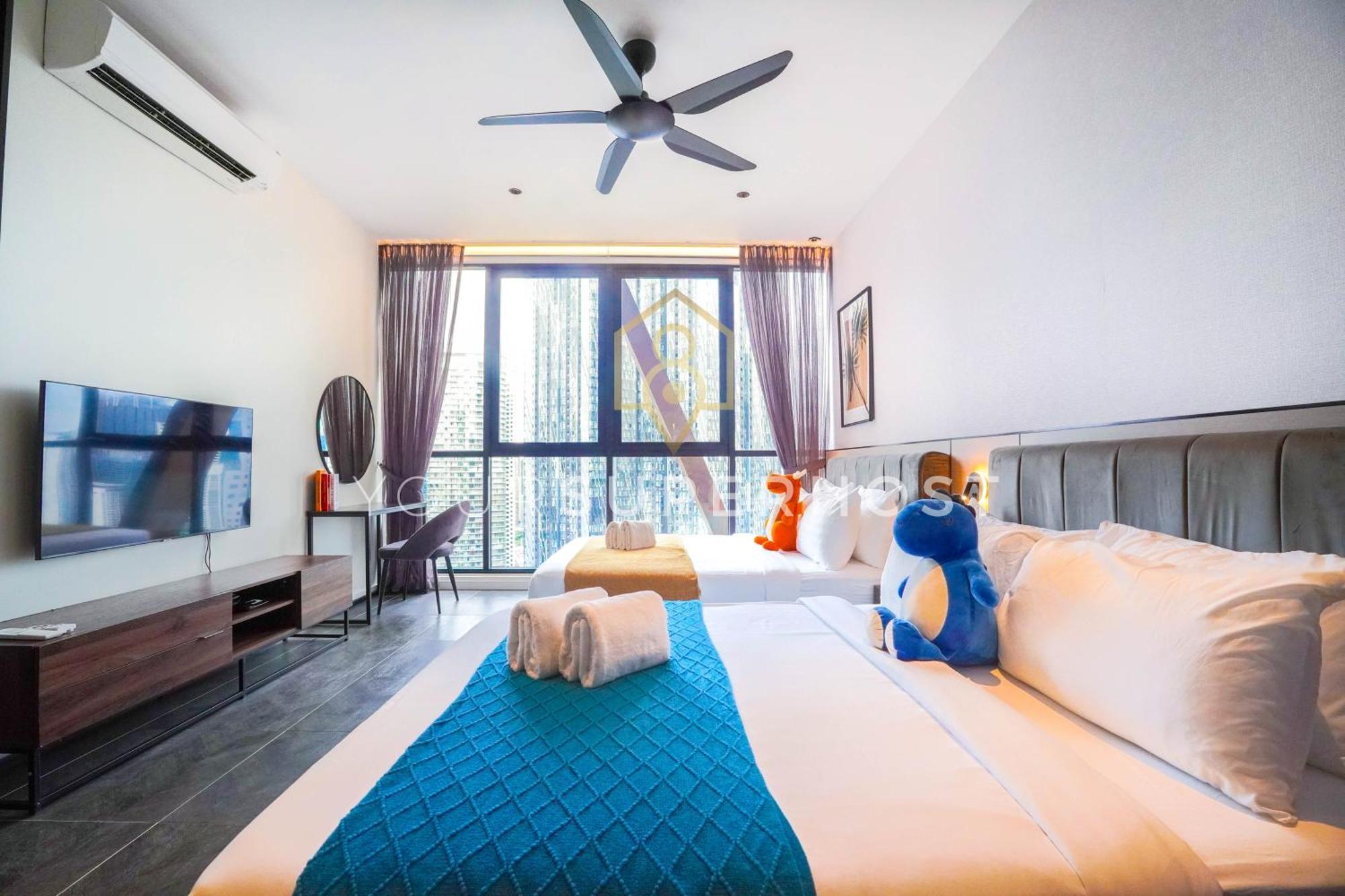 Scarletz Suites Near Klcc By Yoursuperhost กัวลาลัมเปอร์ ห้อง รูปภาพ